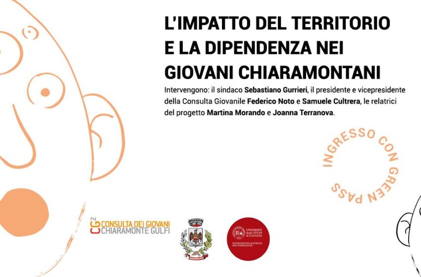  L’impatto del territorio e la dipendenza nei giovani: convegno a Chiaramonte Gulfi