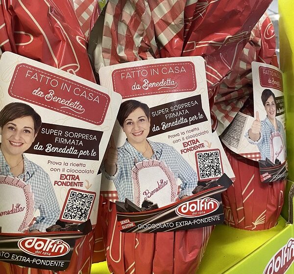  Pasqua 2022: la food-blogger Benedetta Rossi firma per Dolfin le uova di Pasqua extra fondenti