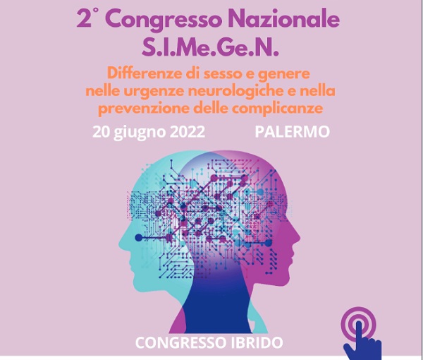  Differenze di sesso e genere nelle malattie neurologiche: congresso S.I.Me.Ge.N. a Palermo