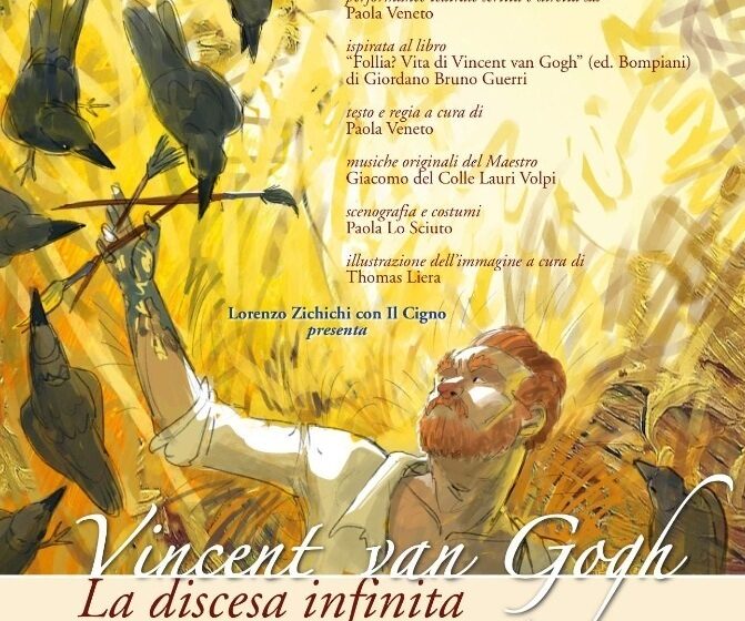  Vincent Van Gogh, “La discesa infinita”: performance teatrale a Segesta, Giardini Naxos e Catania