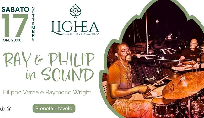  “Ray and Philip in Sound” al Lighea di Palermo
