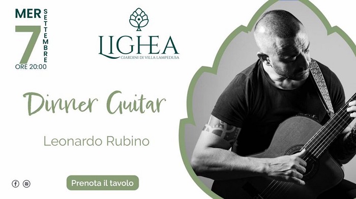  Musica, al Lighea di Palermo la chitarra di Leonardo Rubino