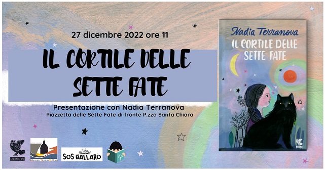  “Il cortile delle sette fate”, si presenta a Palermo il nuovo libro di Nadia Terranova