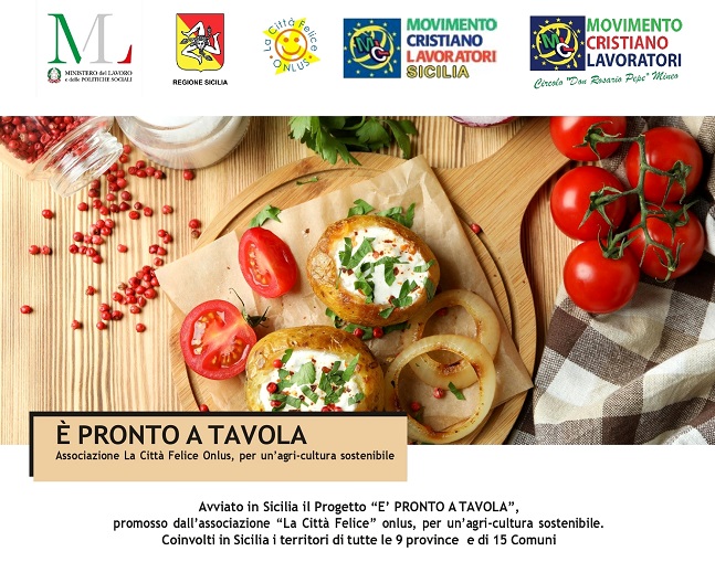  Progetto “E’ pronto a tavola” a Niscemi. In rete quindici comuni di nove province siciliane